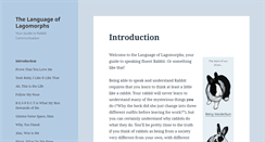 Desktop Screenshot of language.rabbitspeak.com